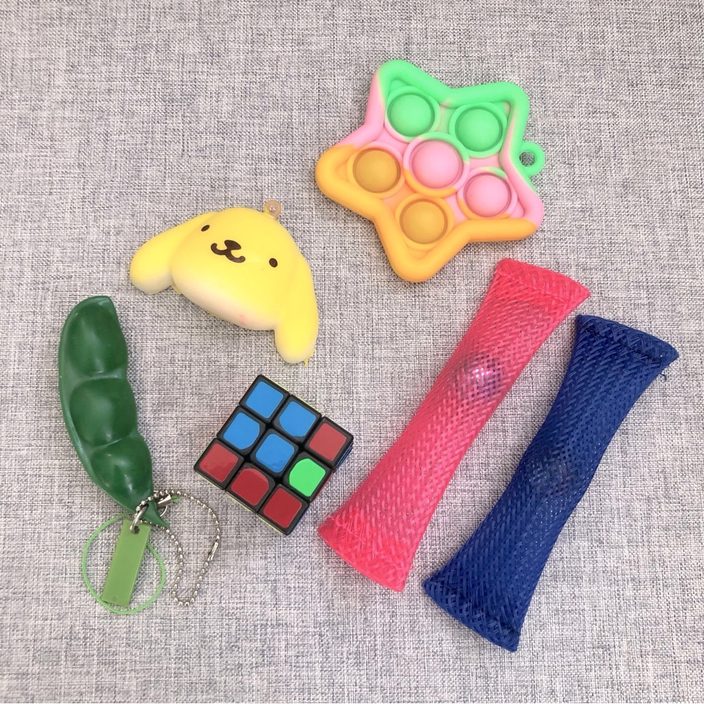 SOLD Lot of 6 Fidget Toys For Stress and Anxiety You Get Everything Pictured
